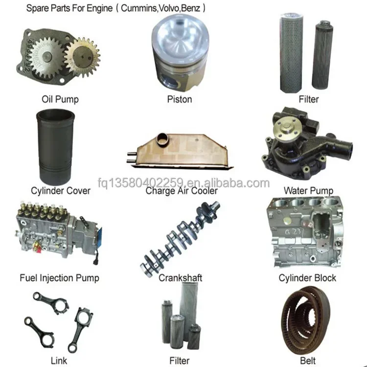 Pezzi di ricambio motore CAT 3066 3304 3306 C4.4 C6.4 C6.6 C7 C9 C10 C13 C15 C18 Kit di riparazione revisione Kit di rivestimento per Caterpillar