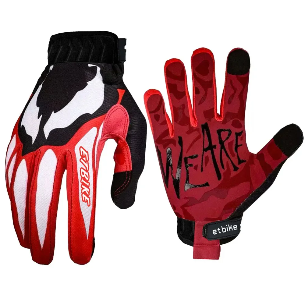 

Motorcycle and bicycle gloves, outdoor sports and off-road, breathable and anti-slip, touch screen supported