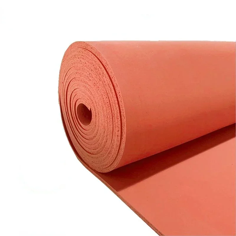 Almofada de Espuma de Silicone Resistente a Alta Temperatura Placa de Vedação de Placa de Esponja Placa Bronzing Vermelha Imprensa de Transferência de Calor