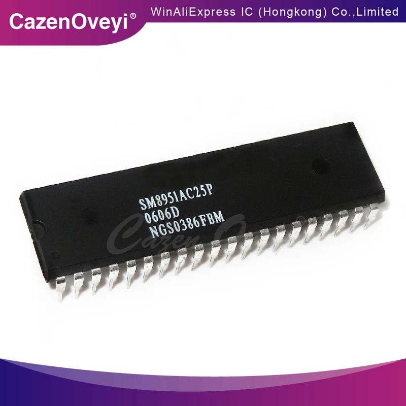 5 buah SM8951AC25PP DIP DIP-40
