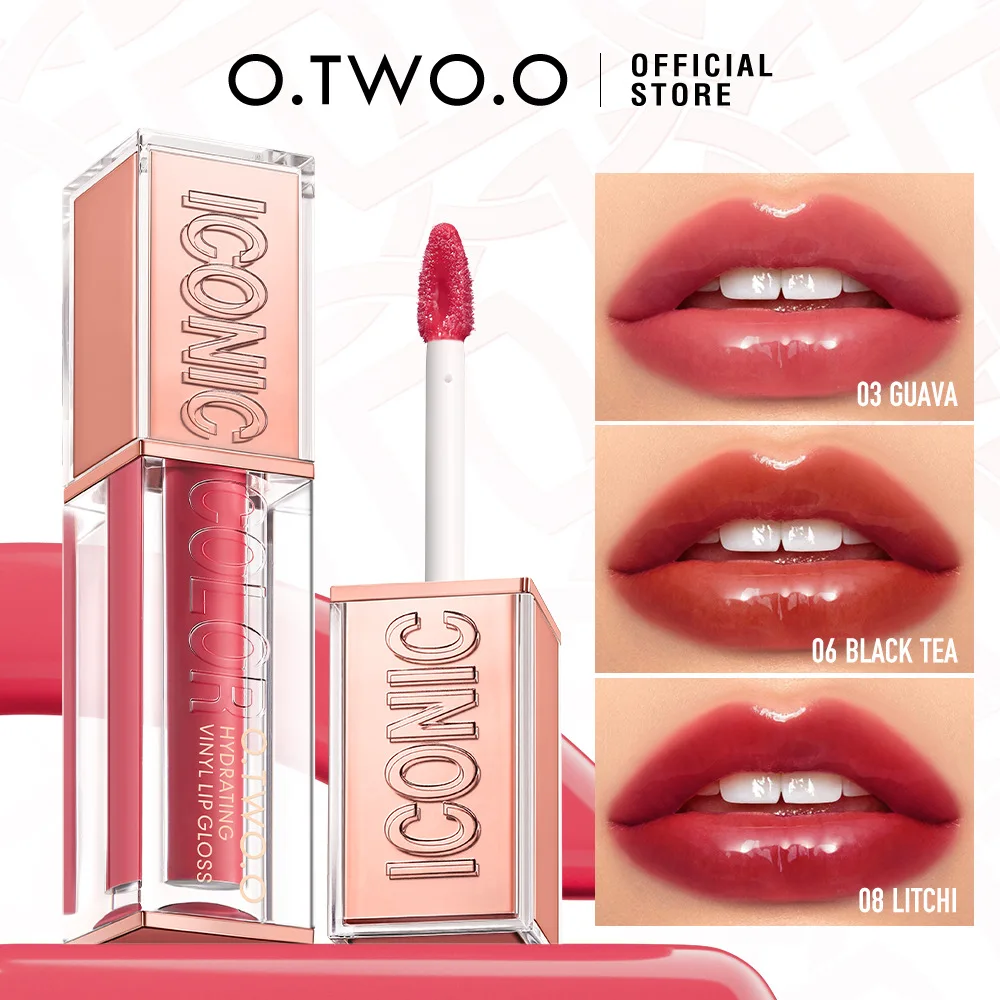 Moist Mirror Lip Tint Watery Smooth Texture Touch To Shine Long Wear Hydrating Nourish Lips Boost Natural Complexion Lip Gloss