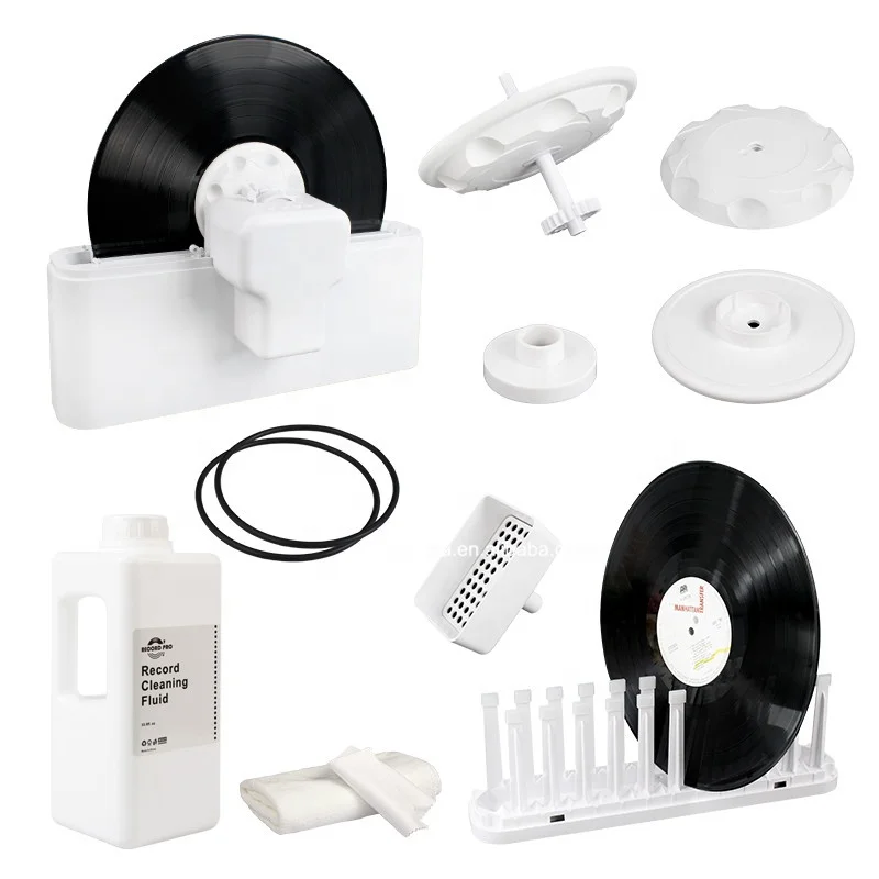 Manufacturer Unique New Product All in One Turntable Vinyl Records Automatic Cleaning Machine