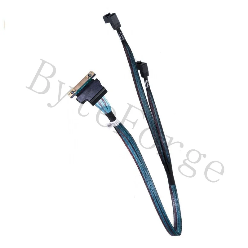 OEM Replacement  0N7HT1 PERC Dual Mini SAS HD SFF-8643 Cable for PowerEdge R740 N7HT1