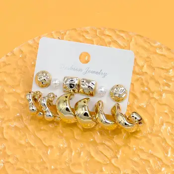 10 best sales أقراط على شكل حرف C - №4