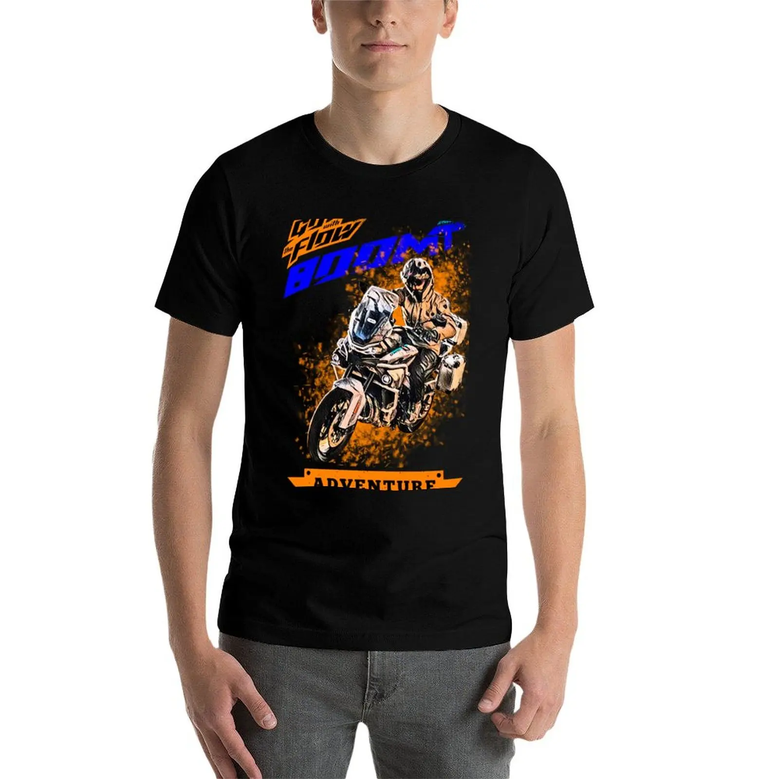 CFMoto 800 MT Touring Adventure T-Shirt man clothes essential t shirt graphic t shirt vintage vintage graphic tee mens fashion image 4
