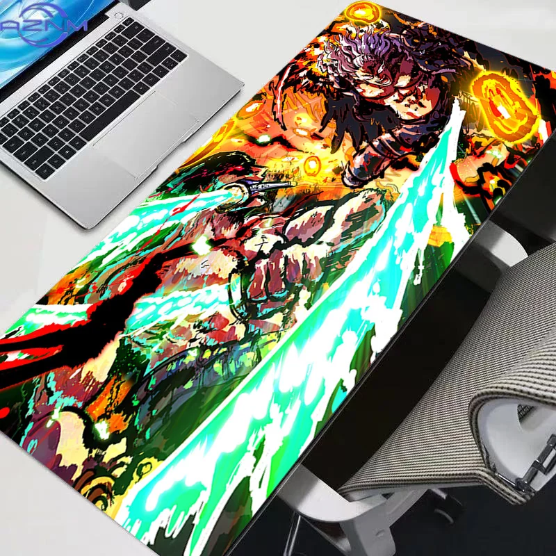 New Mouse Pads Big Computer One Piece Roronoa Zoro Laptop Anime Keyboard Mouse Mat Mousepad Keyboards Gamers Decoracion Desk Mat