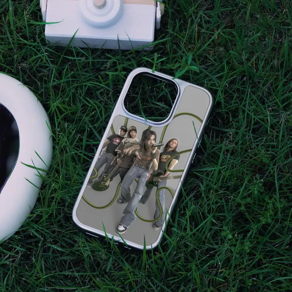 

T-Tokio H-Hotel Phone Case For iPhone 17 16 15 14 13 12 Pro Max Plus HD Metal Frame Carbon Fiber Hard Shell