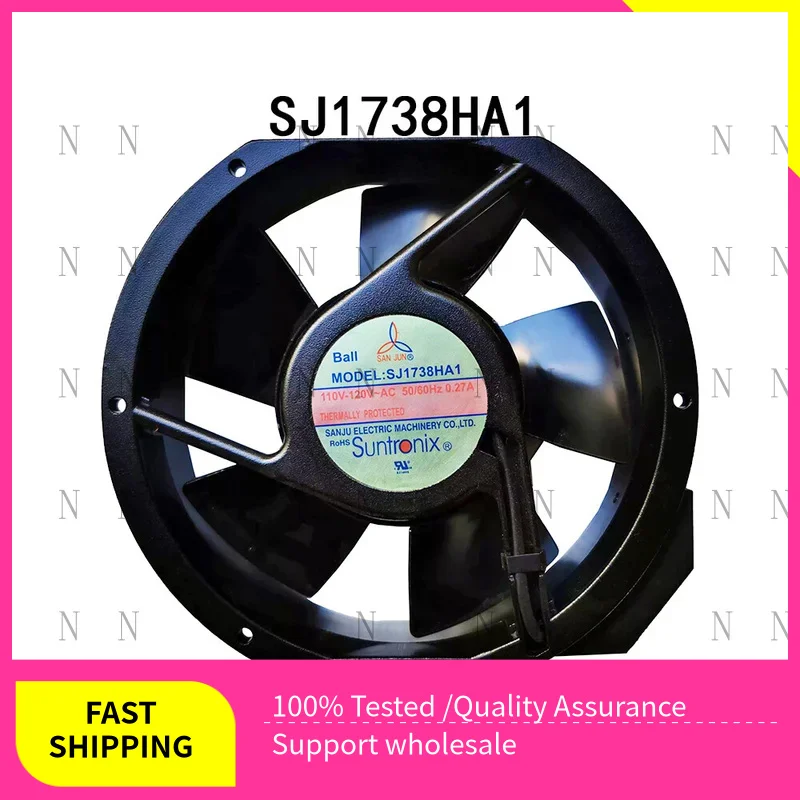 

YJJ for Suntronix SJ1738HA1 Electric Cabinet Fan 110~120V 0.27A 172*150*38MM Fully Teste