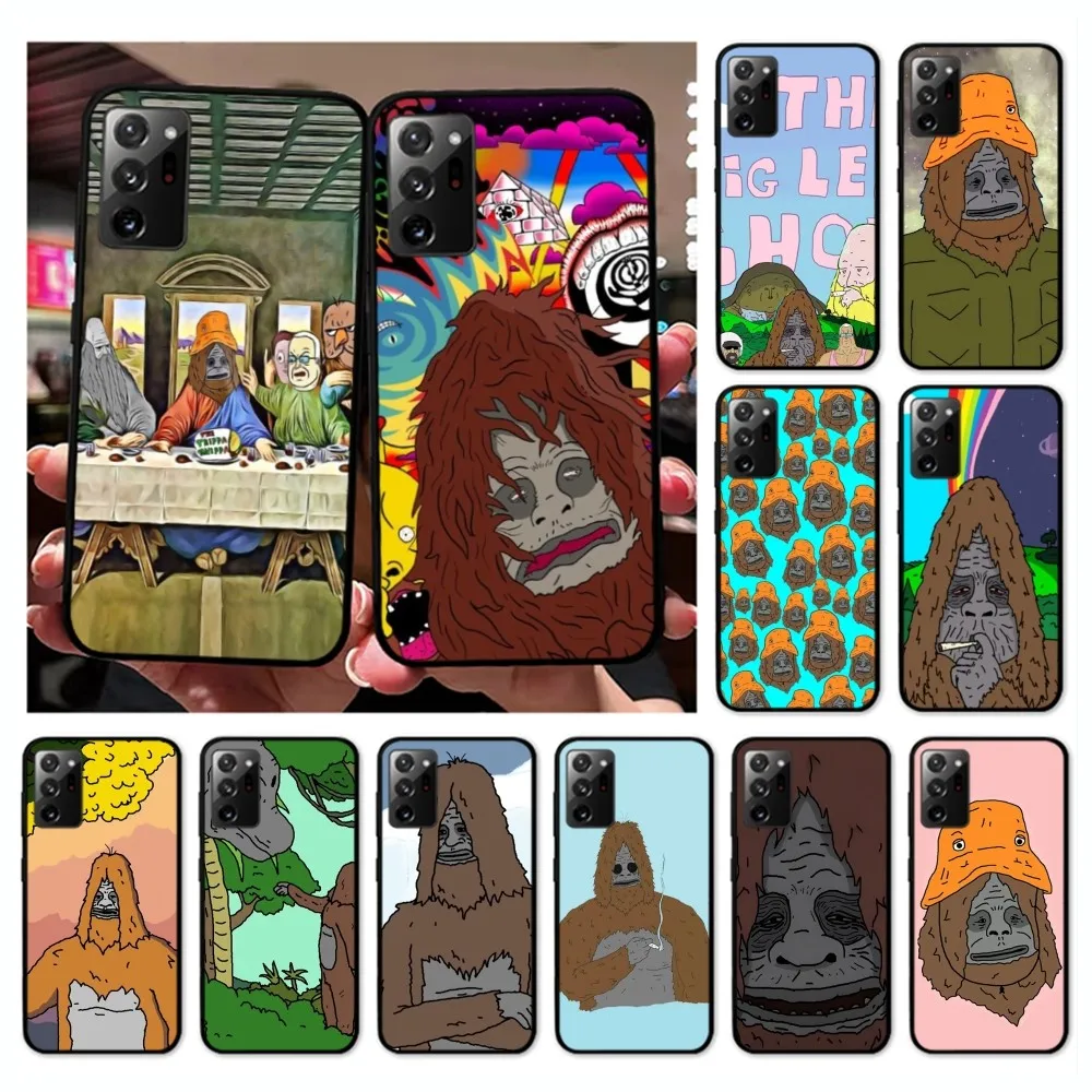 Anime Sassy The Sasquatch Phone Case For Samsung Note 8 9 10 20 Pro Plus Lite M 10 11 20 30 21 31 51 A 21 22 42 02 03