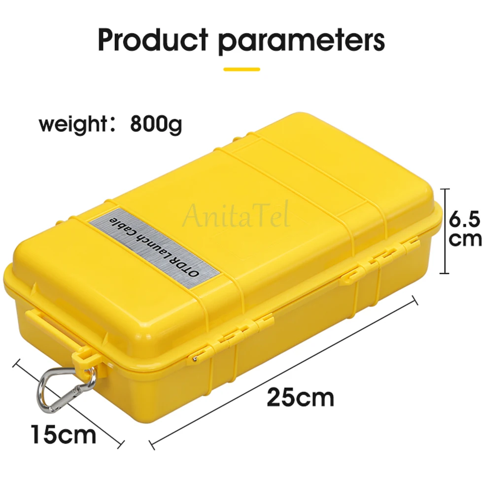 Imagem -04 - Upc-fc Upc Fibra Óptica Otdr Lançamento Caixa de Cabo Otdr Zona Morta Eliminador Fibra Anéis Caixa Óptica 2km 1km 500m sm 1310 1550nm fc