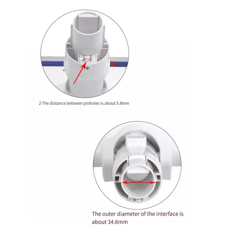 AD23-LED Floor Brush Head For Xiaomi Mijia 1C K10/ Mijia G9 G10 / Dreame V8/V9B/V9P/V11 Vacuum Cleaner Brush Head view 4