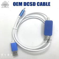 DCSD Data Cable for iPhone, Purple Screen, Serial Port Engineering Cable, USB Cable for iPhone 7, 7P, 8, 8P, X, Exploit