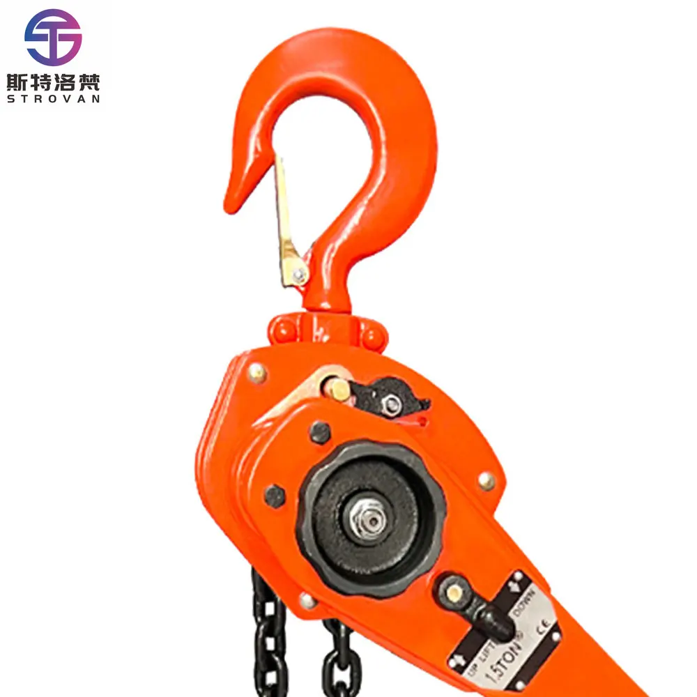 High Effective Ratchet VL Lever Block Manual Chain Hoist 3ton 1.5m