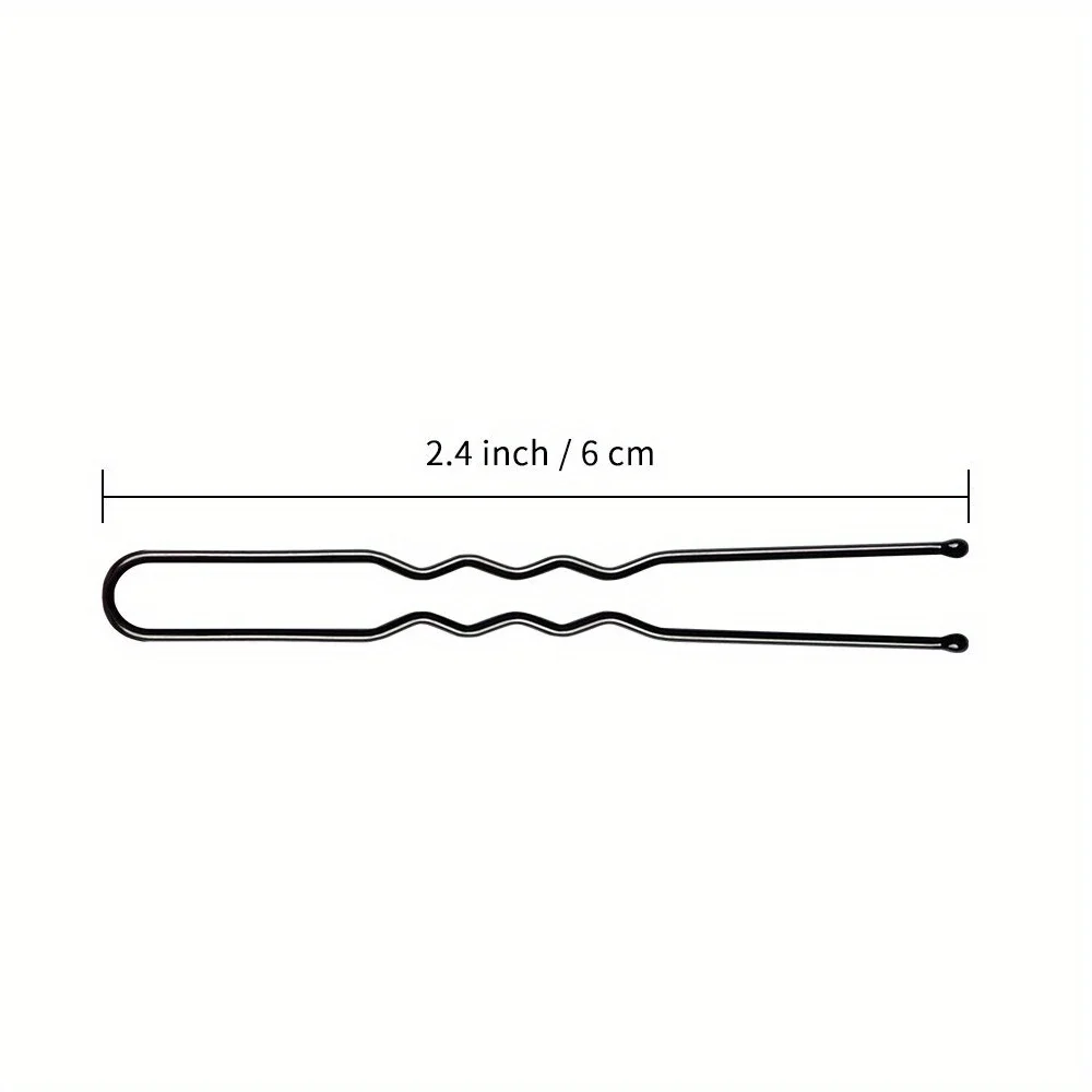 50 stuks 6 cm (2,36 inch) U-vormige haarclips - Bruiloftshaaraccessoires voor verzorging