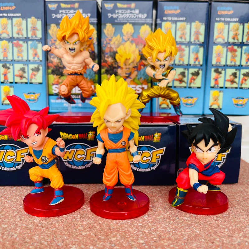 Dragon Ball Z Super Saiyan Son Goku Аниме Фигурка Son Gohan Vegeta Broly Piccolo Majin Buu Набор Детские игрушки-сюрпризы Подарки