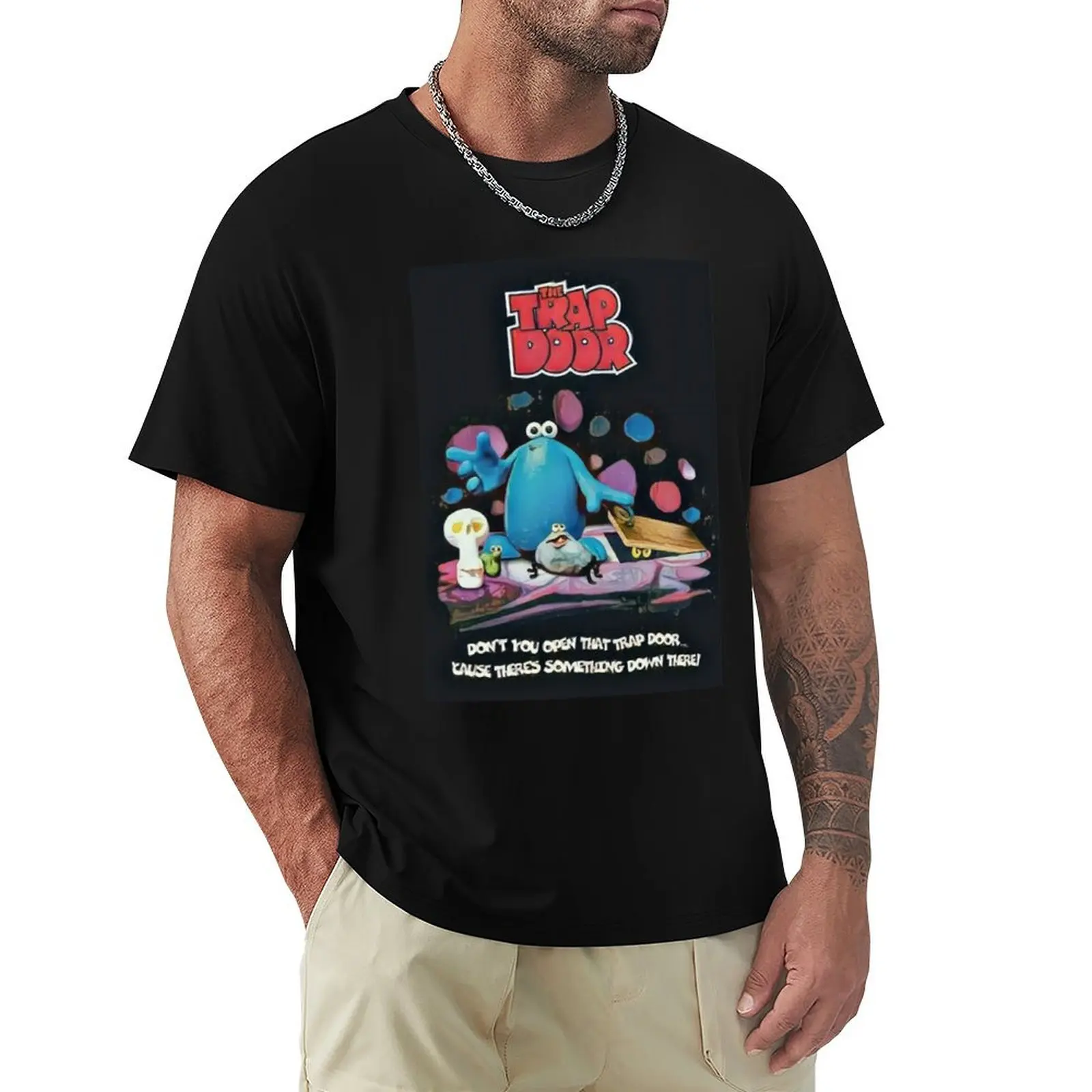 The Trap Door (OH GLOBBITS) OG DESIGN classic cartoon berk boney drut 80s stop motion T-Shirt