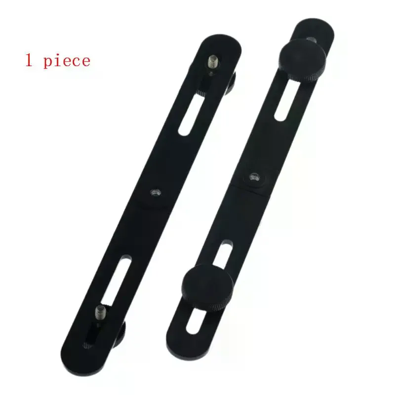 Flash Bracket Mount Tripod With 2 Hot Shoe Adapter Screws For Digital SLR Camera Universal Double End Light Stand Holder