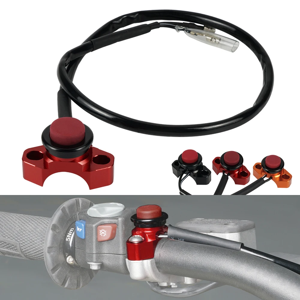 

50cm Enduro Engine Kill Stop Starter Switch for Honda CR125R CR250R CRF250L CRF230F CRF450R CRF450X XR250R XR600R XR650L XR650R