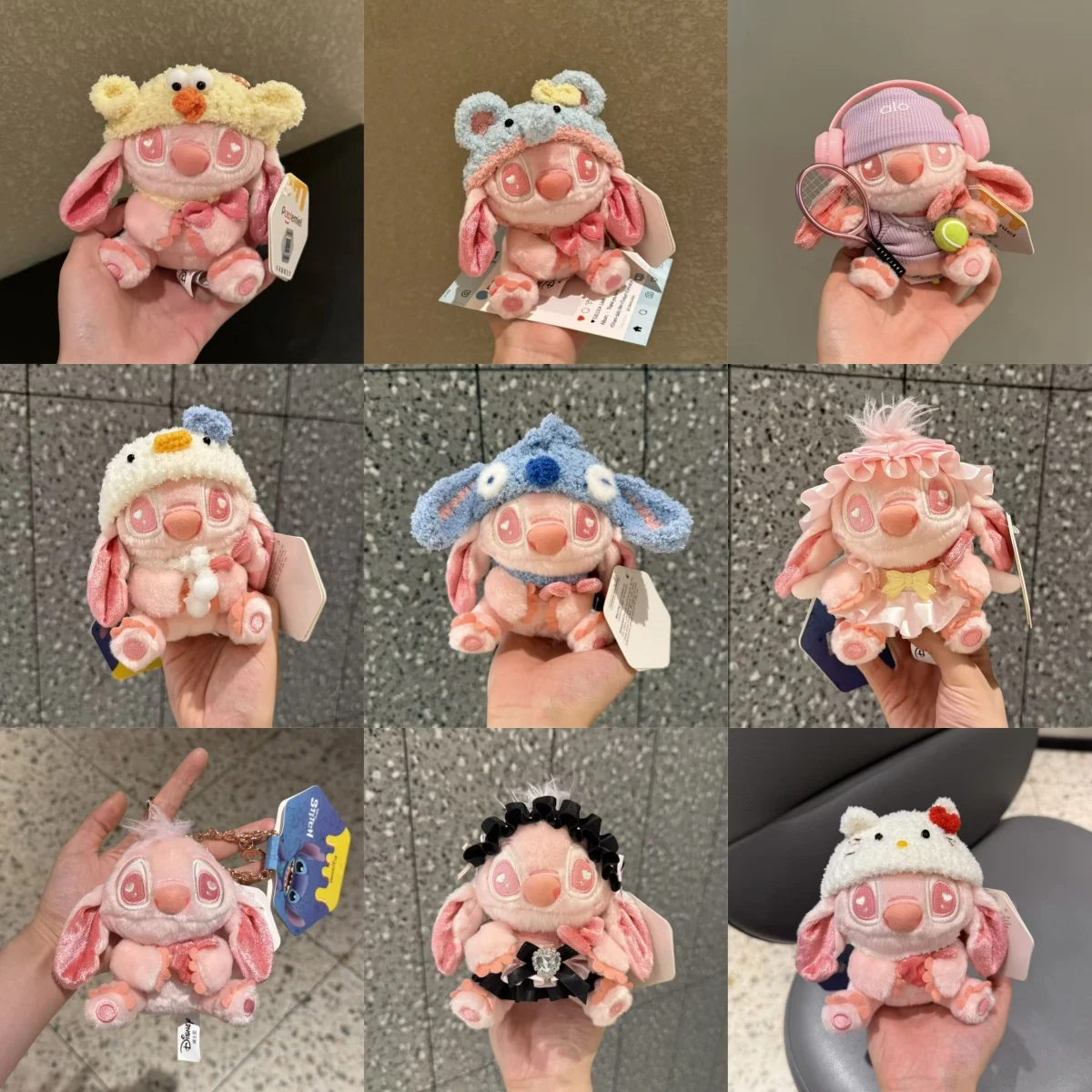 

Лило Стич Kawaii плюшевая кулон кукла мягкий брелок рюкзак орнамент аниме аксессуар для вышивки подарок для детей девочек