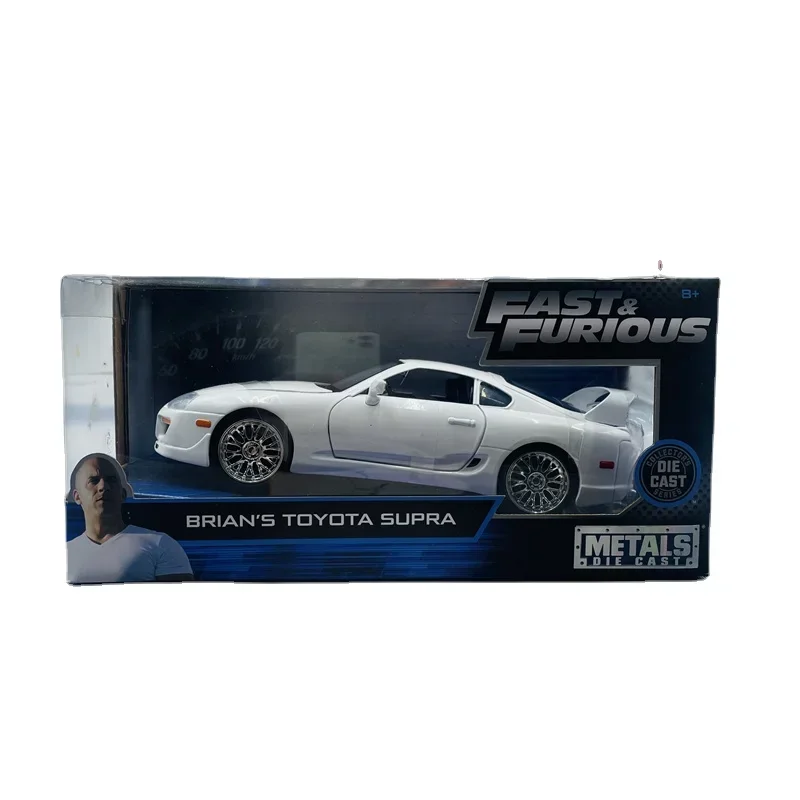 Jada 1:24 TOYOTA SUPRA 1995 TOYOTA SUPRA alloy sports car model toy decoration