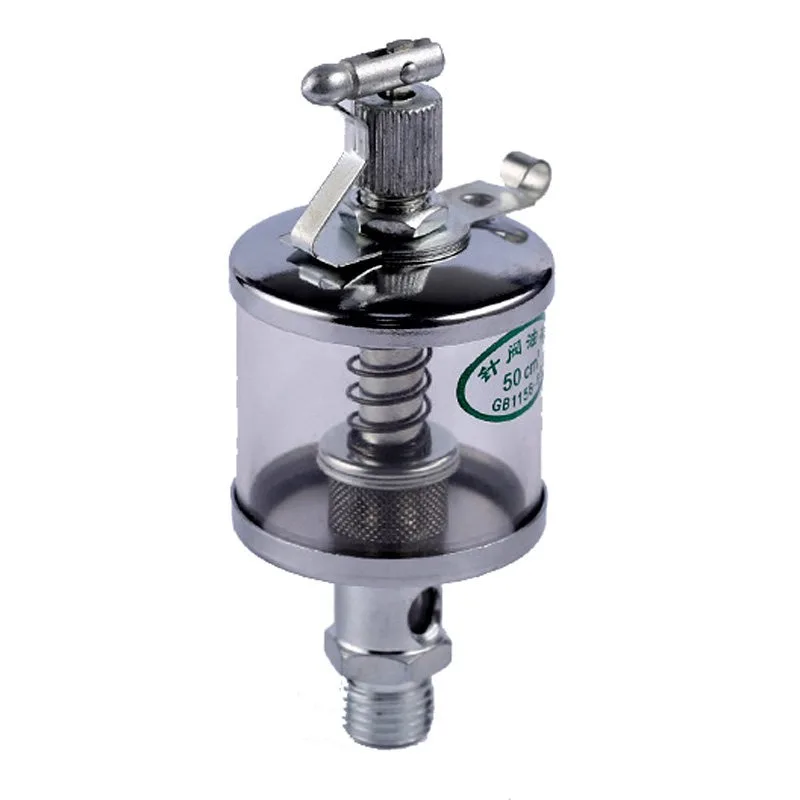 Needle Valve Oil Filling Cup, Steel Chrome-plated Plexiglass Oil Cup, Thickened