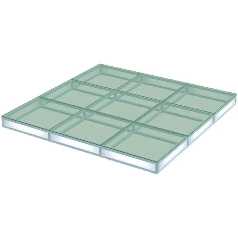 

Tempered glass stage, catwalk, wedding, hotel event, piano, luminous display platform