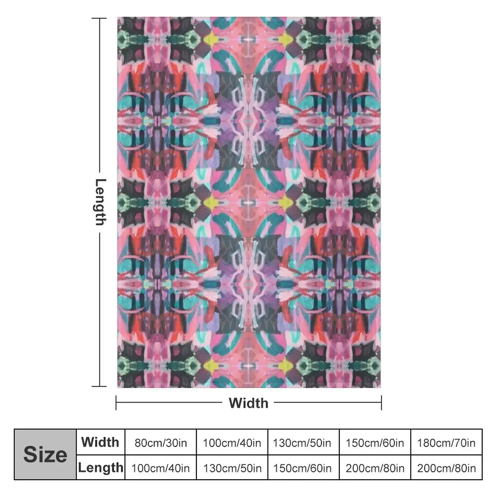 geometric kaleidoscope stained glass mosaic abstract art Throw Blanket for babies Thermals For Travel Blankets