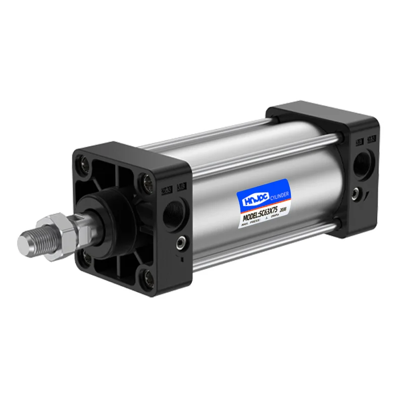 SC standard cylinder SC32/40/50/63/80/100/125/160mm bore small pneumatic cylinder  big thrust 25/50/75/100/200/300mm stroke