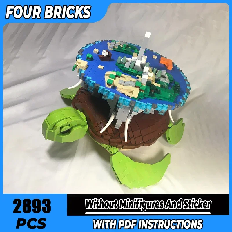 

Moc Building Blocks The Discworld Technology Modular Bricks Model Gifts Christmas Toys DIY Sets Assembly