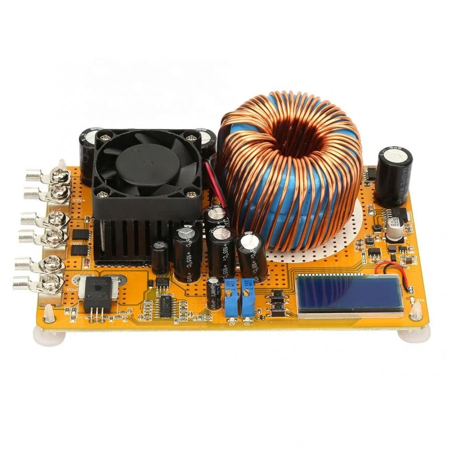 50A 8-40V to 0-32V Adjustable DC Converter Step-down Power Supply Module view 3