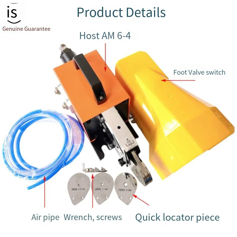 AM6-4 Pneumatic Terminal Crimping Machine Pneumatic Crimping Machine Cold Crimping Pliers Pneumatic Tool For Crimping Pliers 380