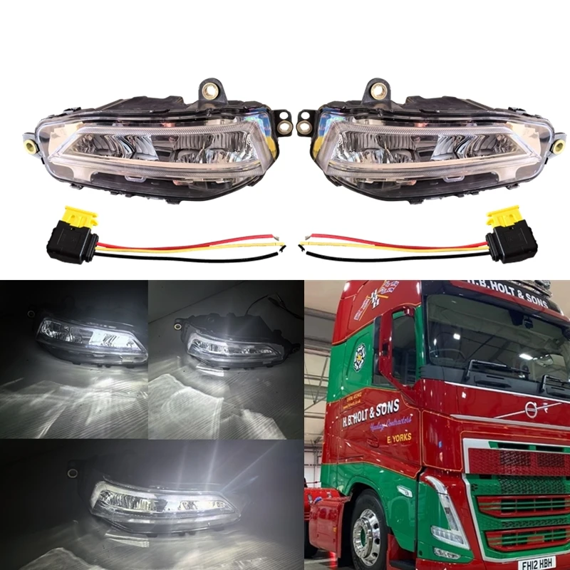 

Led Fog lights FITS For VOLVO FH FM FH5 (2020 ON) Fog Lamp Oem LH 23752746 RH 23752741