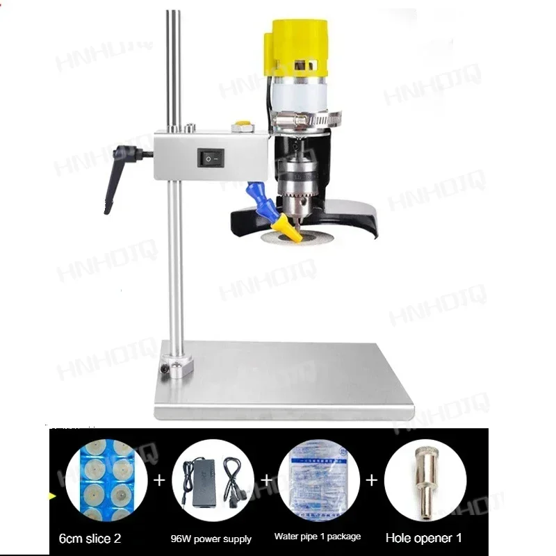 

110-220V Wine Bottle Electric Cutting Machine Glass Ceramic Bottle Cutter Bottle Grinding Drilling Cutting Machine 6000r/min