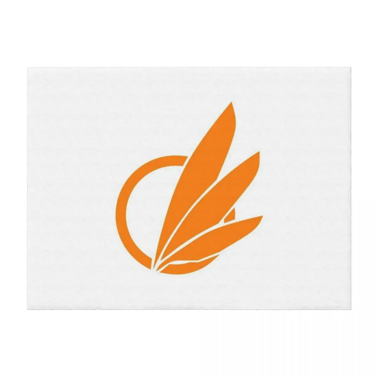 

Avali Illuminate logo orange Throw Blanket Nap for sofa Furry sofa bed Blankets