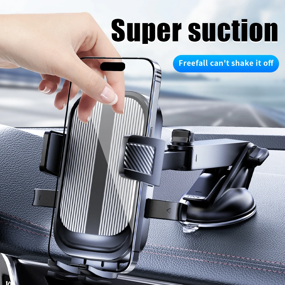 

Universal Car Phone Holder Phone Mount Car Air Vent Dashboard Windshield Phone Holder Suction Cup Hands-Free Car Phone Holder