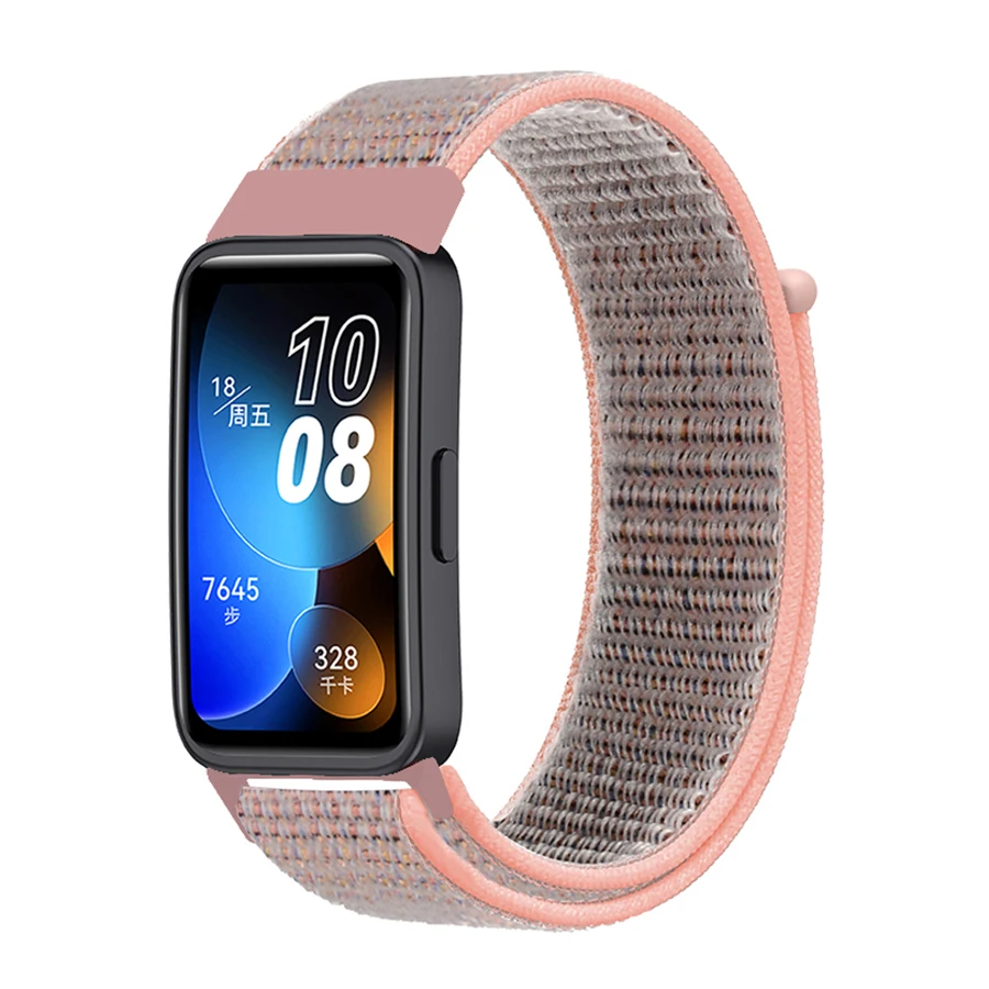 Nylon Bandjes Voor Huawei Band 10 9 8 Band Accessoires Vervanging Sport Ademende Armband Correa Voor Huawei Band 10 9 8/8NFC