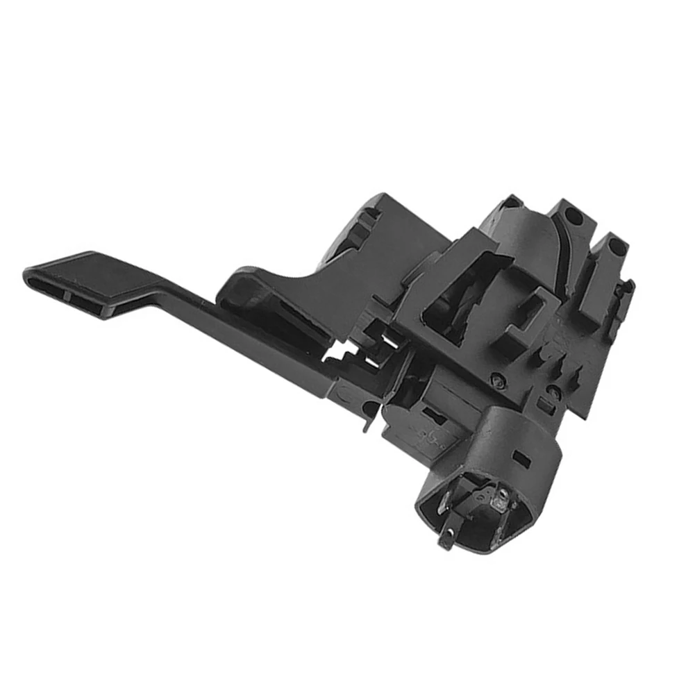 Drill Bit Easy Installation Black Push Button Trigger Black Color Convenient Usage Plastic Material 4A Current