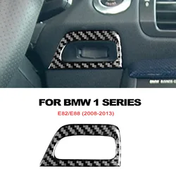 For BMW E87 1 Series E81 E82 E88 2008-2013 Auto Carbon Fiber Sticker Panel Keyhole Frame Trim Accessoire Voiture