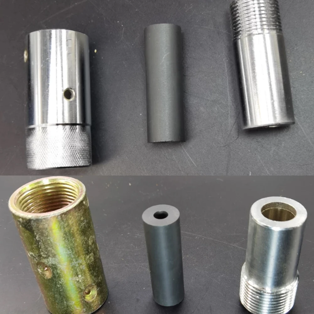 Sand Blast Gun with Length 35/60/80mm Boron Carbide Blaster Nozzle for 32mm Hose Pressure Sandblasting Machine