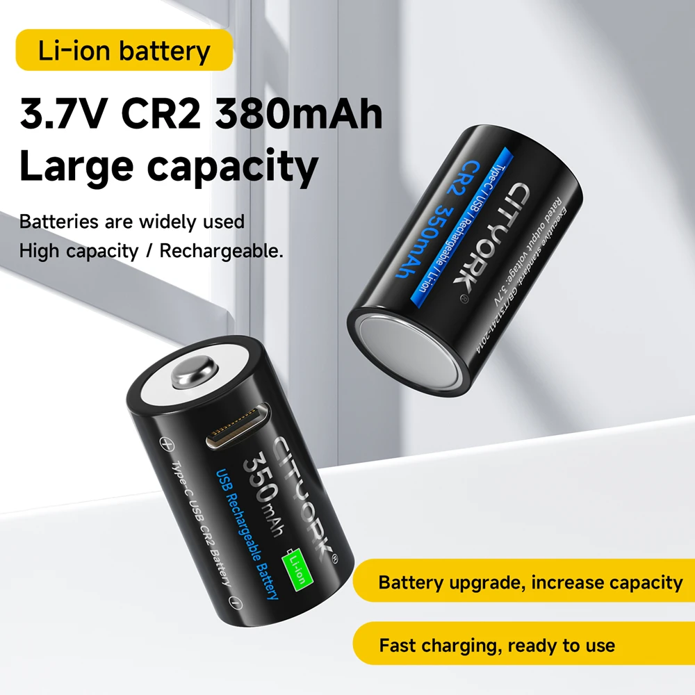 CR2 Rechargeable Ba…