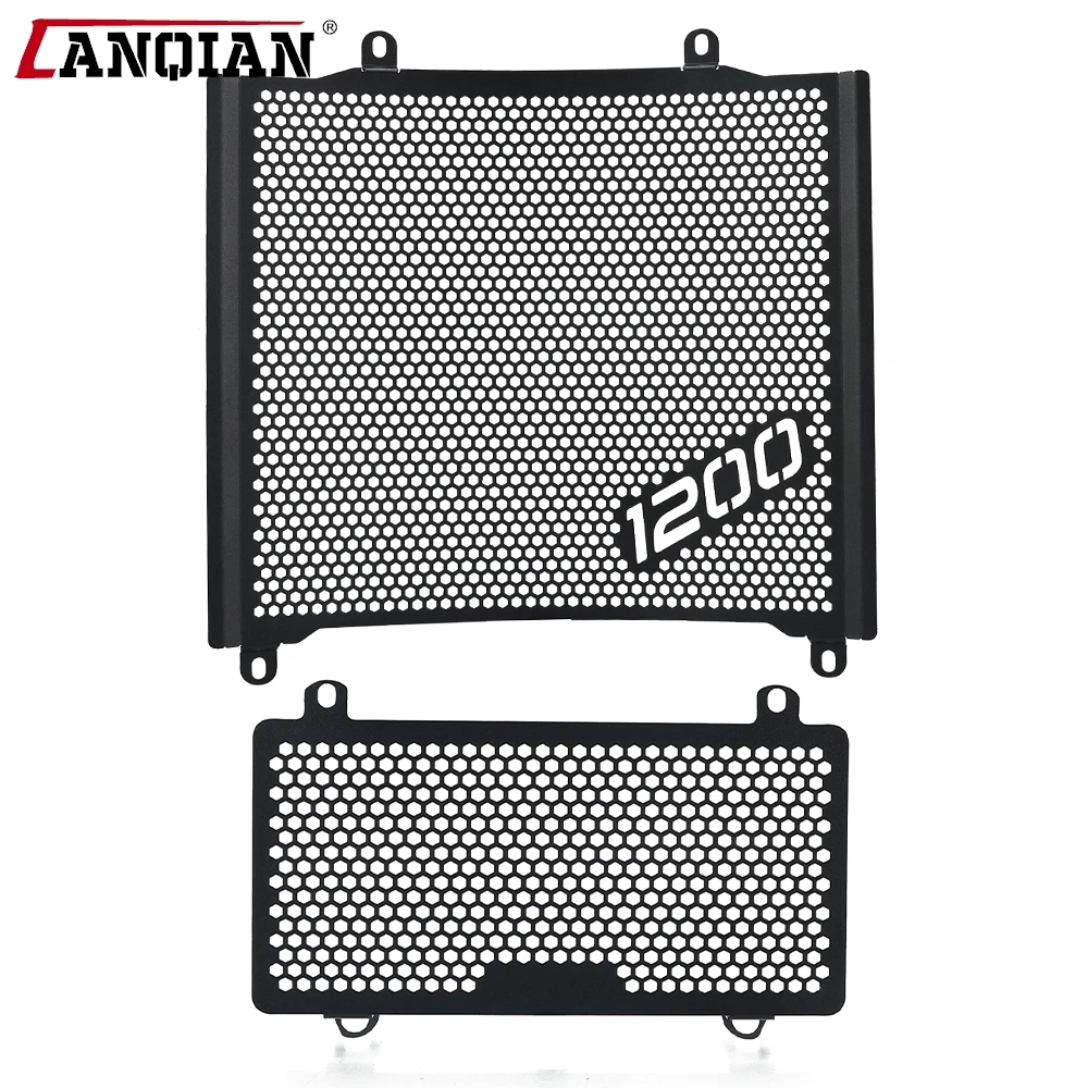 

For Kawasaki ZZR1200 / Ninja ZX-12 2002-2005 2006 Radiator Grille Guard ZZR 1200 Accessories Motorcycle Water Tank Protection