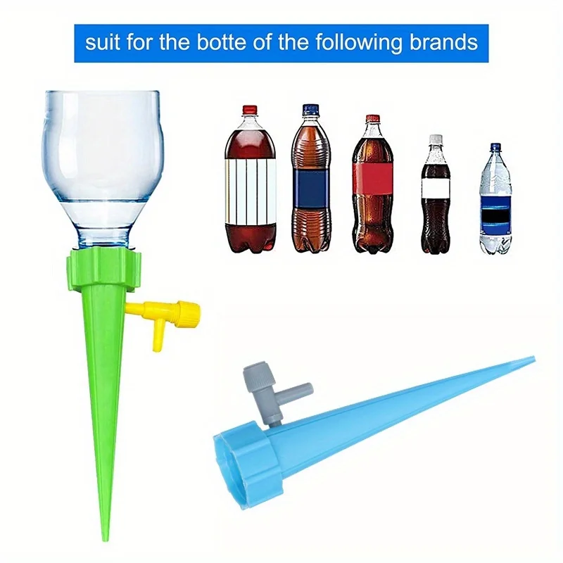 2pcs Self-Watering Kit Automatic Waterer Drip Irrigation Indoor Plant Auto Watering Device Home Flower Garden Tool