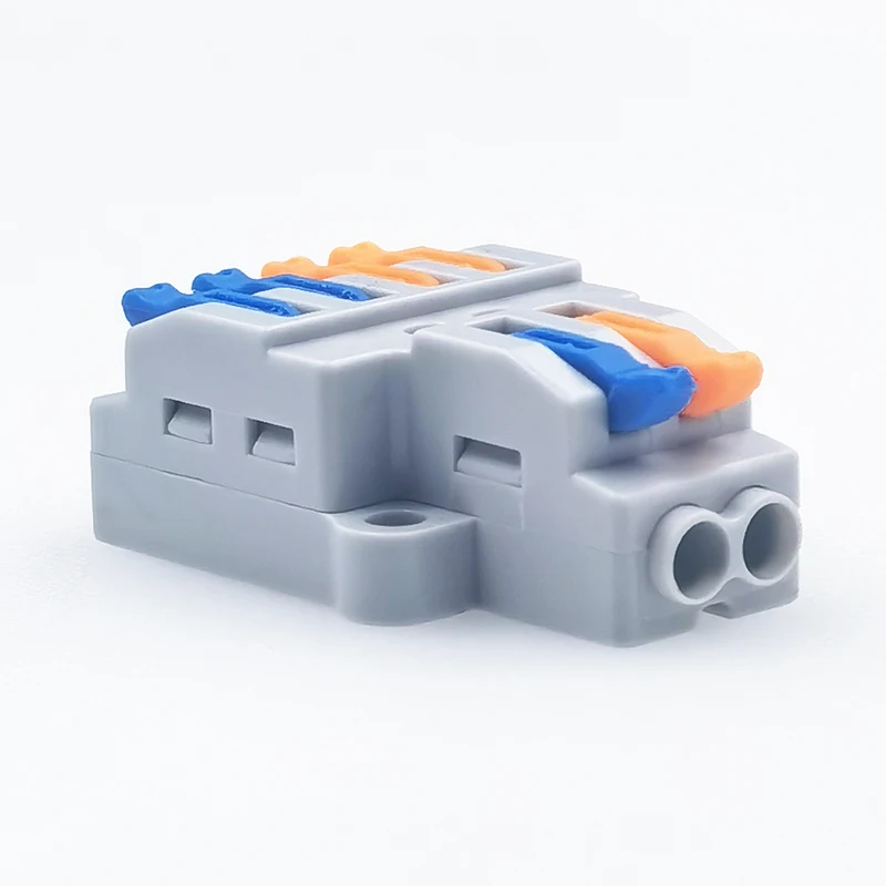 Wire Connector 2 Input 3 Input 4/6/9 Output Universal Quick Terminal Block 0.08-4mm Cable Screw Fixed Line Distributor