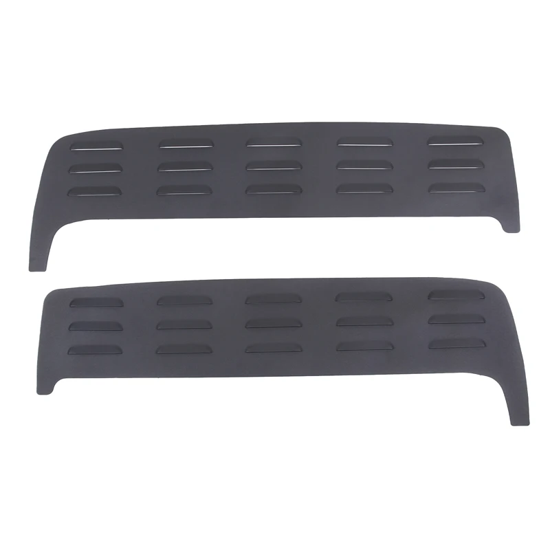 For Toyota Tacoma 2016-2022 Aluminum Black Car Rear Door Air Vents ventilation shutters cover Trim Car Accessories