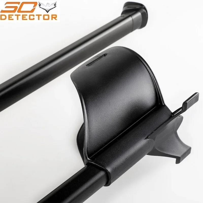 Metal Detector Accessories Telescopic Handle Stem Three-section Universal Rods Portable Universal Shaft with Armrest