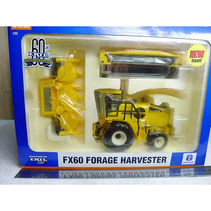 

ERTL литой под давлением масштаб 1:32, FX60 комбайн, сплав, модель сельскохозяйственного автомобиля, коллекция сувенирных игрушек, подарок, статический дисплей