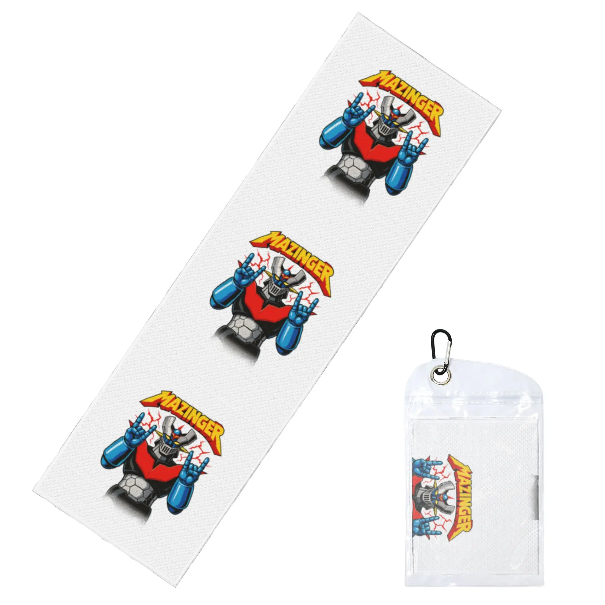 Mazinger Z Anime Cold Exercise Towel  UFO Robot Goldorak  Super Soft Breathable Instant Cooling Towel Yoga Towels