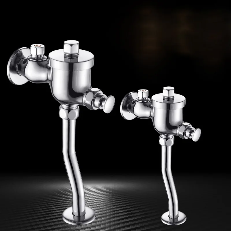 

Copper Urinal Flush Valve Hand Press Urinal Delay Valve Urinal Toilet Switch Flush Valve Press