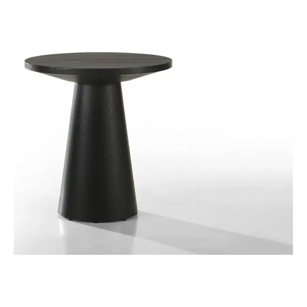 

Black 20" Round Console Table Pedestal Base, Customized