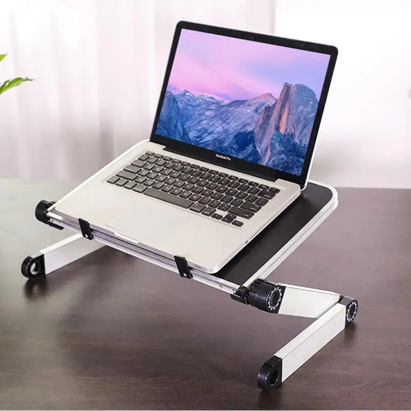 

Laptop Stand Foldable Adjustable Alloy Notebook Desk Stand Computer Table Holder Tray Notebook PC Folding Desk Dropshipping